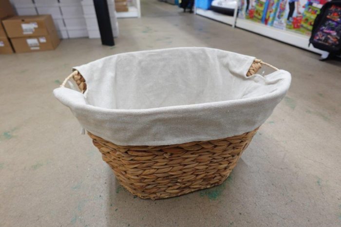 Better Home & Gardens Hand Woven Laundry Storage Basket - Image 2