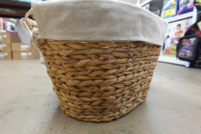 Better Home & Gardens Hand Woven Laundry Storage Basket - Image 3