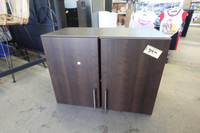 32" Elite Stackable Wall Cabinet Cupboard in Espresso - Image 2