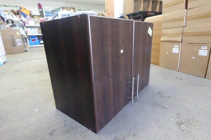 32" Elite Stackable Wall Cabinet Cupboard in Espresso - Image 4