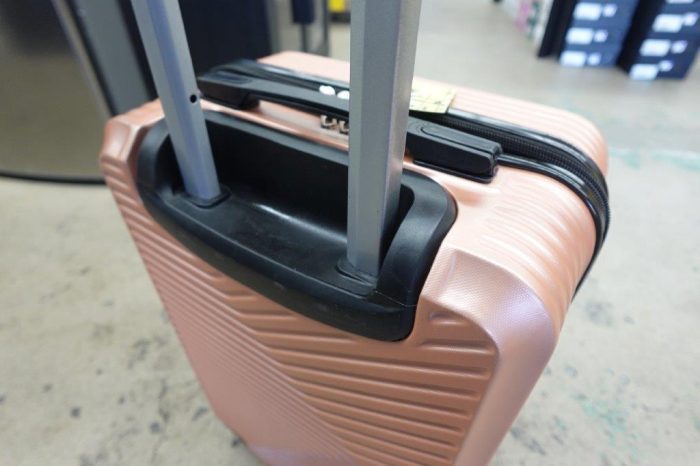 20" Rose Gold Travel Suitcase Luggage - Image 5