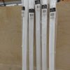 100ft Touch of Color White Plastic Banquet Table Roll - Image 2