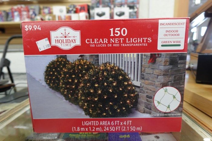 150 Count Clear Incandescent Net Lights - Image 3