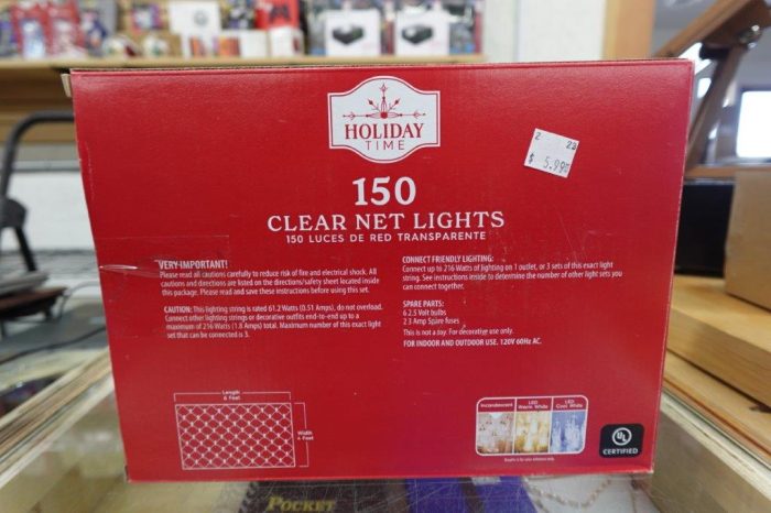 150 Count Clear Incandescent Net Lights - Image 4