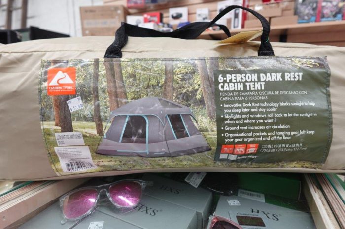 6 Person Ozark Trail Cabin Camping Tent - Image 3