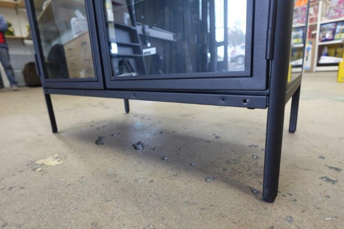 Better Homes and Gardens Glass Storage Cabinet in Black - Image 8