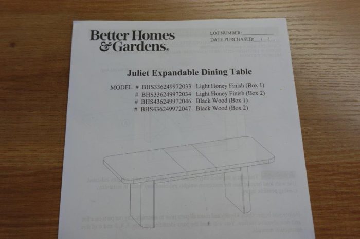 BH&G Juliet Round Expandable Dining Table - Image 9