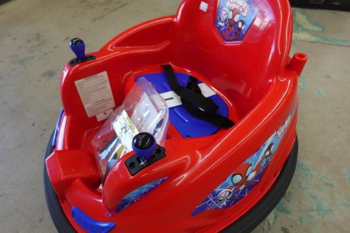 Kid's Marvel Spider Man Small Bumper Car Ride On - Image 4