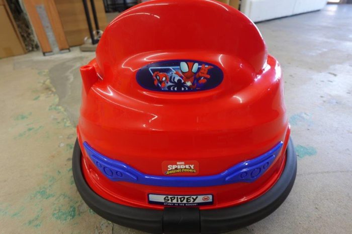 Kid's Marvel Spider Man Small Bumper Car Ride On - Image 6