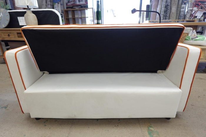 3-in-1 Convertible Futon Sofa Bed with Phone Stand - Image 4