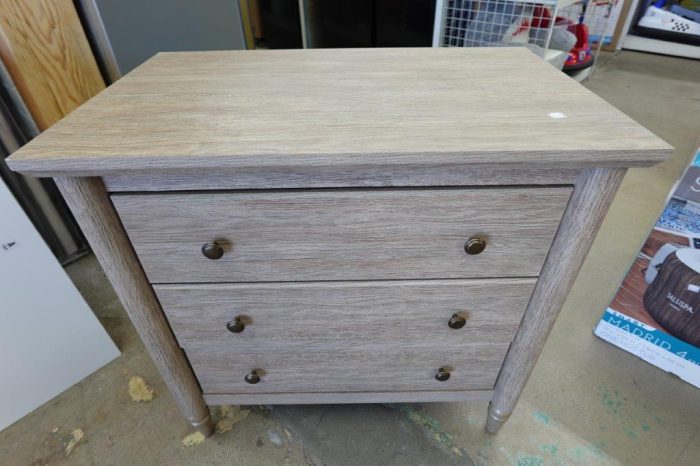 3 Drawer Dresser My Texas House Monroe Nightstand - Image 3