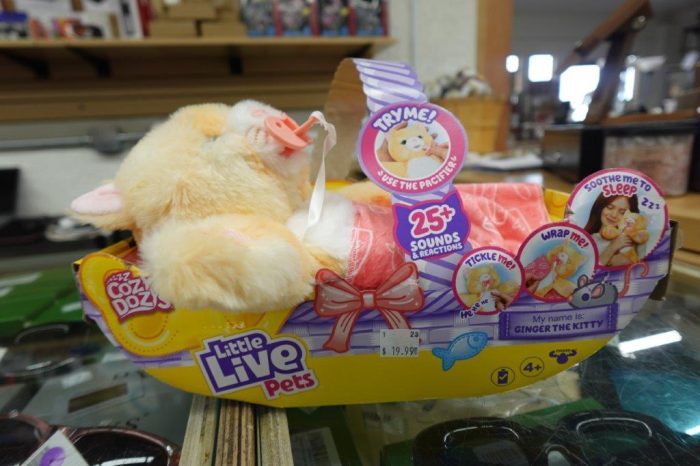 Little Live Pets Ginger The Kitty Interactive Plush Toy - Image 3