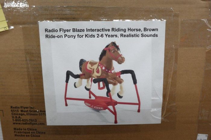 Kid's Radio Flyer Interactive Rocking Horse Ride On - Image 3