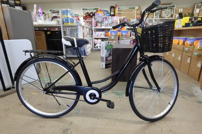 26" Steel Cruiser Bike with Basket - Image 2