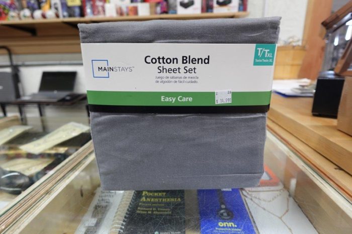 Twin XL Mainstays Cotton Blend Bed Sheet Set - Image 2