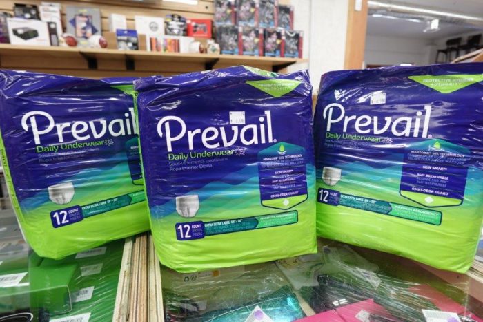 XXL 68" - 80" Prevail Unisex Protective Incontinence Underwear / Diaper 12Ct - Image 2