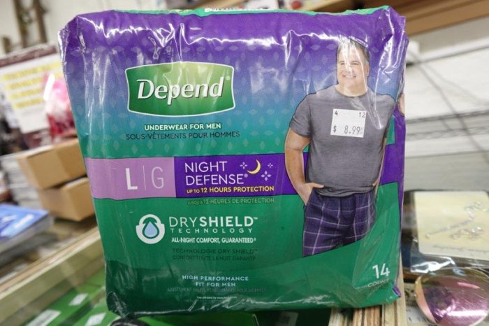 Large Men's Depend Night Defense Incontinence Underwear 14 Ct - Image 2