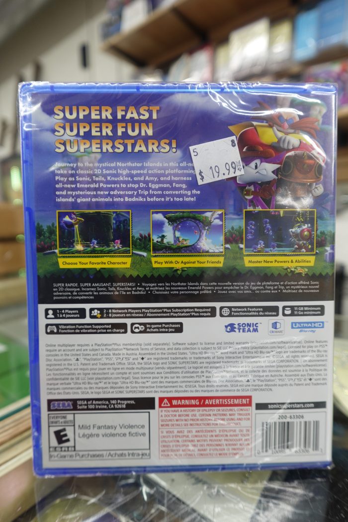 PlayStation 5 Sonic Superstars Video Game - Image 4