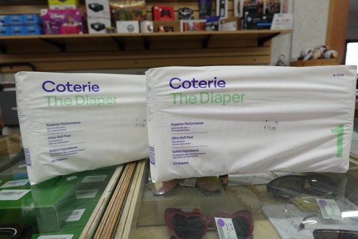 Size 1 Coterie Hypoallergenic Baby Diapers 33 Count - Image 2