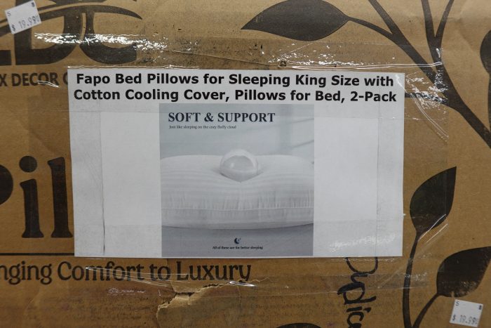 Set of 2 King Size Cooling Hotel Quality Pillows - Image 3