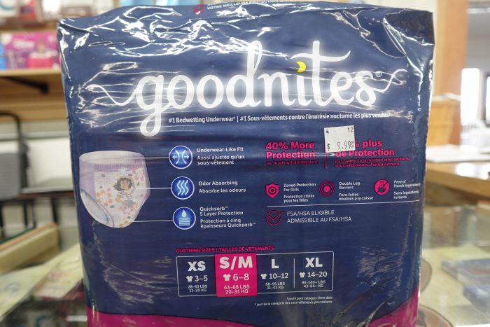 Size Small / Medium Girl's Goodnites Nighttime Bedwetting Underwear 22Ct - Image 4