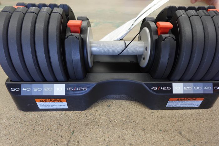 55lb Select-a-Weight NordicTrack Dumbbell Pair - Image 4