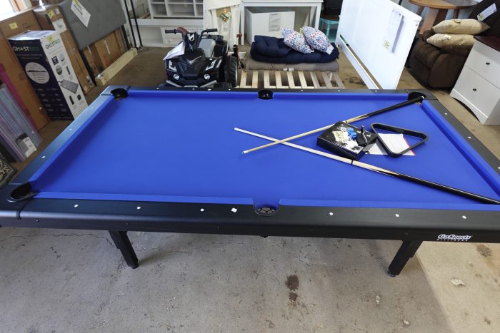 8' GoSports Full Size Billiards Pool Game Table - Image 3