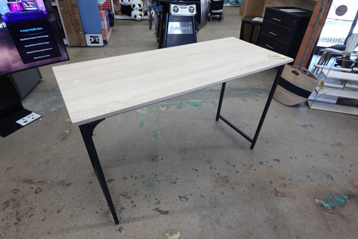 47" Modern Home Office Desk / Table with Metal Frame - Image 2