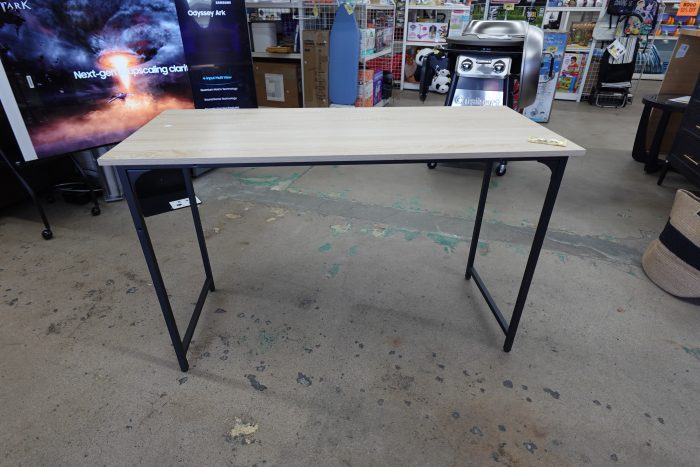 47" Modern Home Office Desk / Table with Metal Frame - Image 3