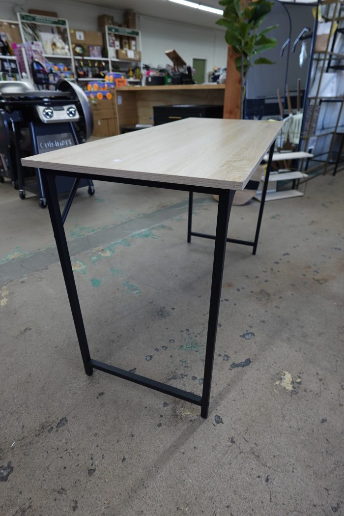 47" Modern Home Office Desk / Table with Metal Frame - Image 5