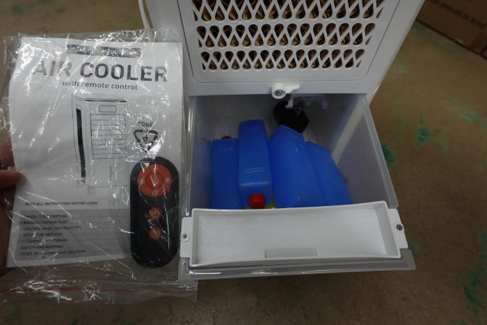 3-in-1 Portable Air Conditioner / Evaporative Swamp Cooler with Remote - Image 8