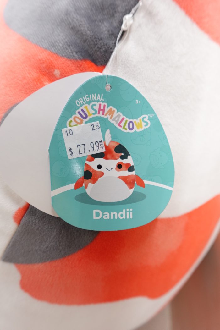 24" Dandii the Koi Fish Squishmallow Jumbo Plush - Image 6