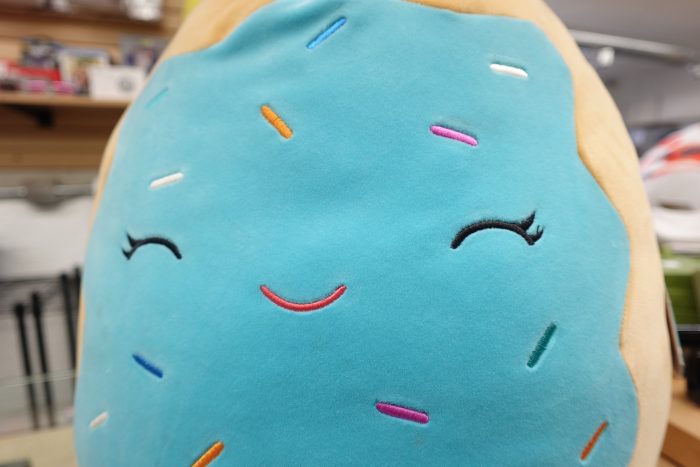 16" Erissa Blue Frosted Toasted Pastry Squishmallow Plush - Image 4