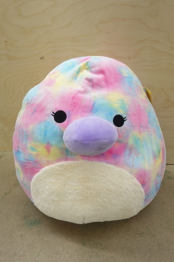 24" Brindall the Tie-dye Platypus Squishmallow Jumbo Plush - Image 2