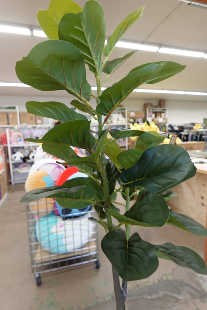 5.5' Nearly Natural Artificial Fiddle Leaf Fig Tree - Image 3