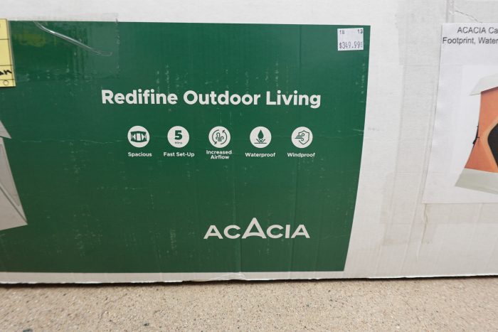 ACACIA Easy Setup XL Pop Up Camping Tent w/ 8 Windows and Footprint - Image 5