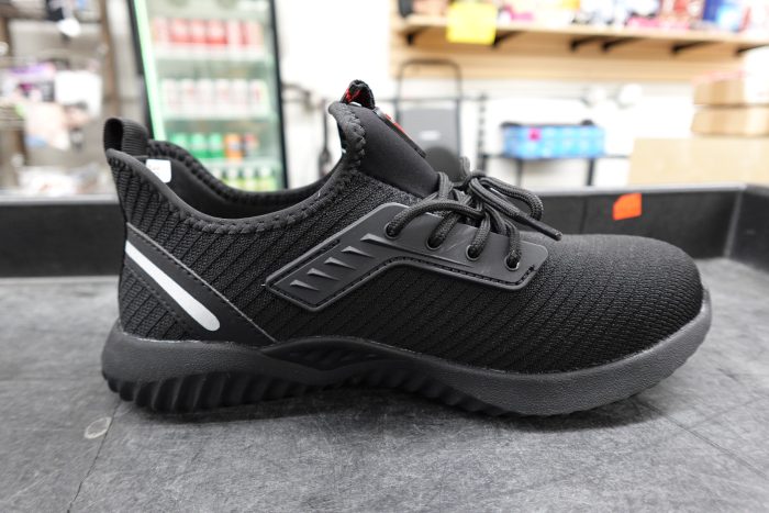 Men's Size 7 - 8 Ulogu Waterproof Steel Toe Non-Slip Shoes - Image 4