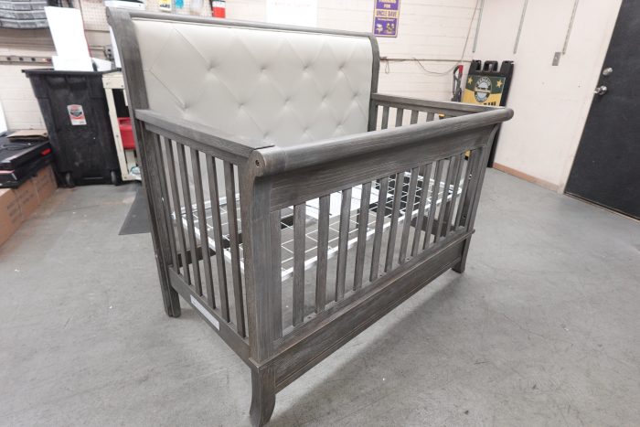 5-in-1 Evolur Signature Amsterdam Convertible Baby Crib to Full Size Bed - Image 2