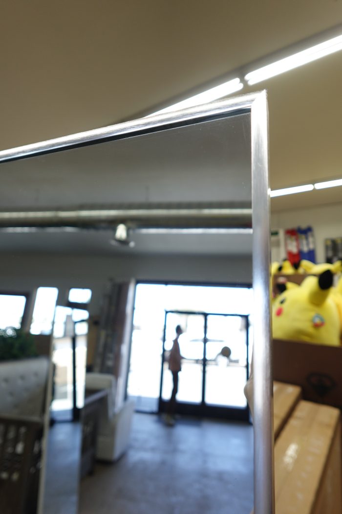 70" x 30" NeuType Silver Framed Full Length Standing / Mounted Mirror - Image 4