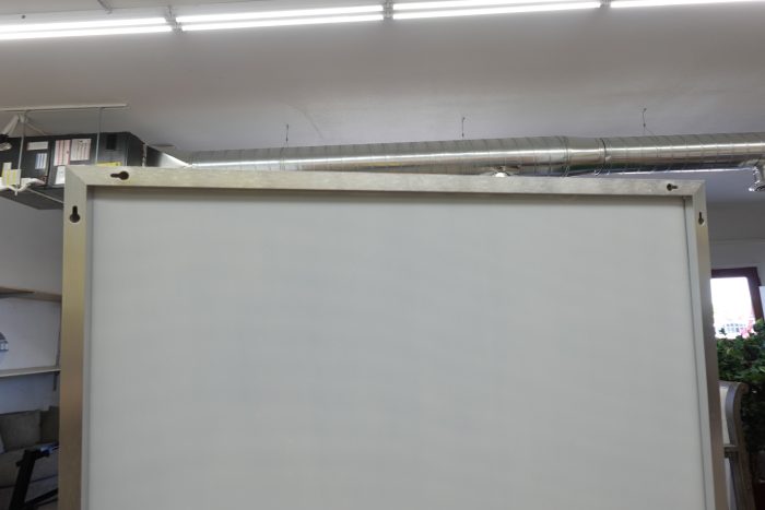 70" x 30" NeuType Silver Framed Full Length Standing / Mounted Mirror - Image 5