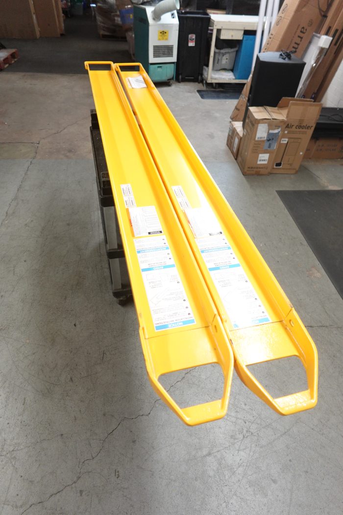 96" Vestil FE-6-96 Steel Fork Lift Extensions - Image 2