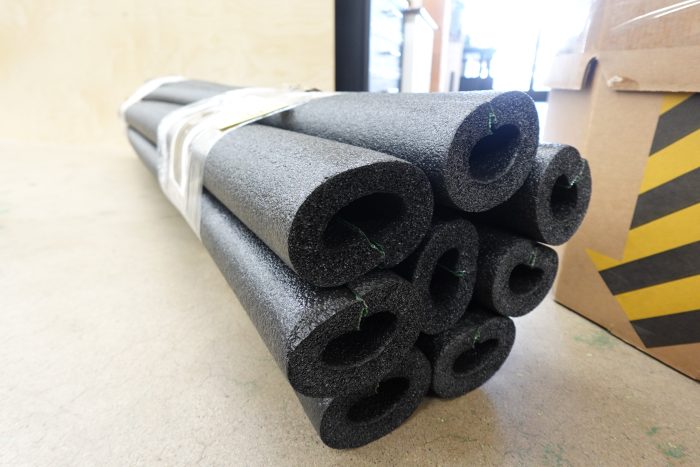 2-1/8" x 1" Tubolit DGS21810 Self Seal Foam Pipe Insulation - Image 5