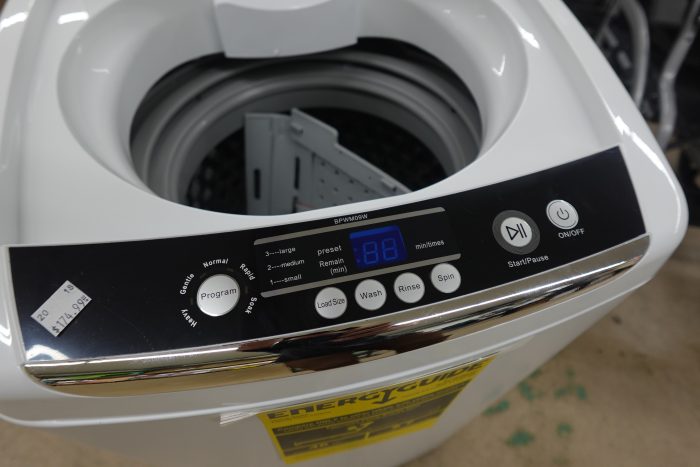 .9 Cu Ft BLACK+DECKER Portable Washing Machine with Adapter and Drain Hose - Image 4