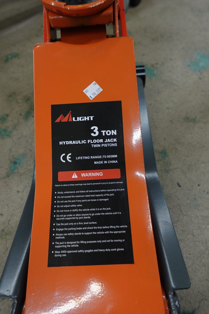 Nilight 3 Ton Hydraulic Car Floor Jack with 2.95"-19.88" Lifting Range - Image 4