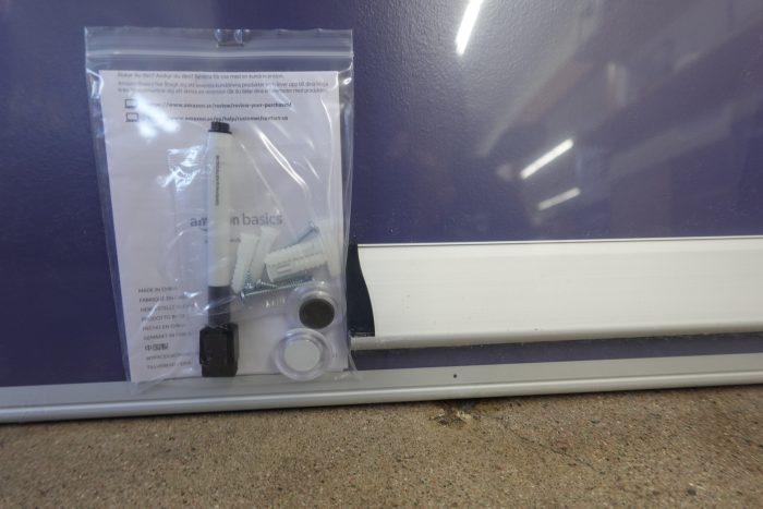 36" X 48" Amazon Basics Magnetic Whiteboard / Dry Erase Board - Image 6