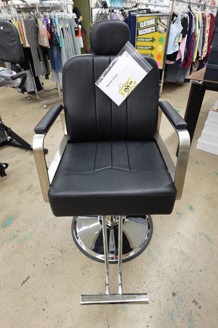 Heavy Duty Reclining Barber / Salon Chair with 360° Rotation and Pump - Image 3