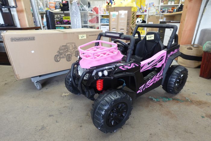 Kid's Powerwhale 24V Battery Powered Ride On Toy Truck with Remote Control - Image 2