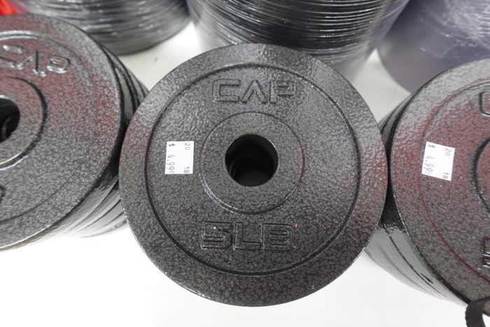 5lb CAP Barbell Standard Weightlifting Bumper Plate - Image 3