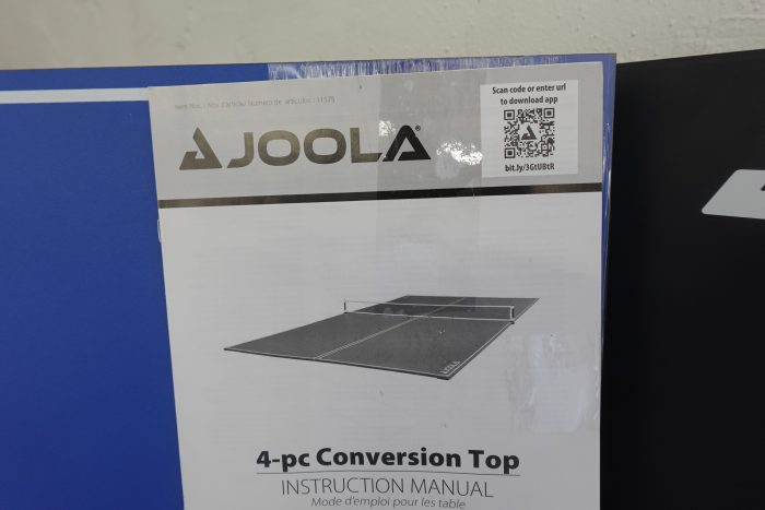 JOOLA Tetra 4 Piece Ping Pong Conversion Top for Billiard and Pool Table - Image 3