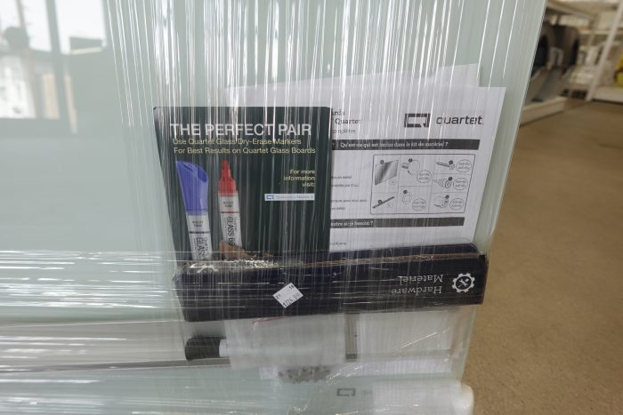 6' X 4' Quartet Infinity Frameless Glass Dry Erase Whiteboard (G7248W) - Image 4